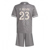 Real Madrid Ferland Mendy #23 Tredje Tröja Barn 2024-25 Kortärmad (+ Korta byxor)